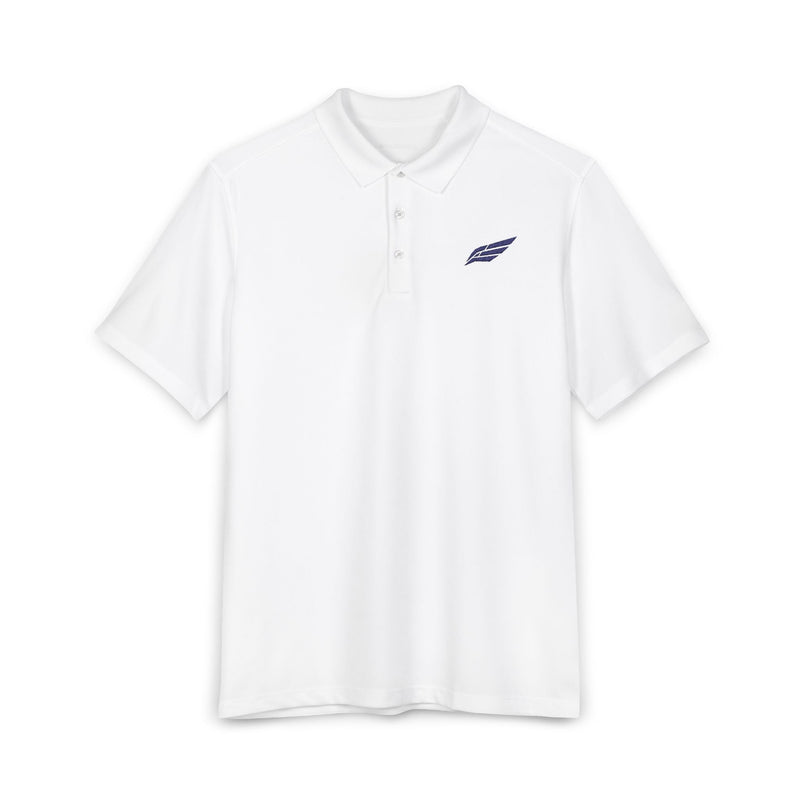 Heritage Essentials Performance Polo — Navy Wing - Broken Wing Heritage Co.