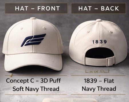 Heritage Performance Hat — 1839 Edition - Broken Wing Heritage Co.