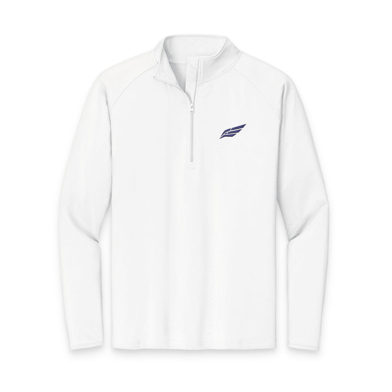 Heritage Performance Quarter-Zip — White Wing - Broken Wing Heritage Co.