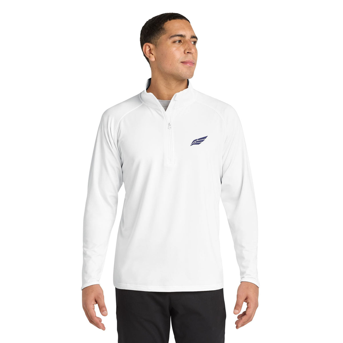 Heritage Performance Quarter-Zip — White Wing - Broken Wing Heritage Co.
